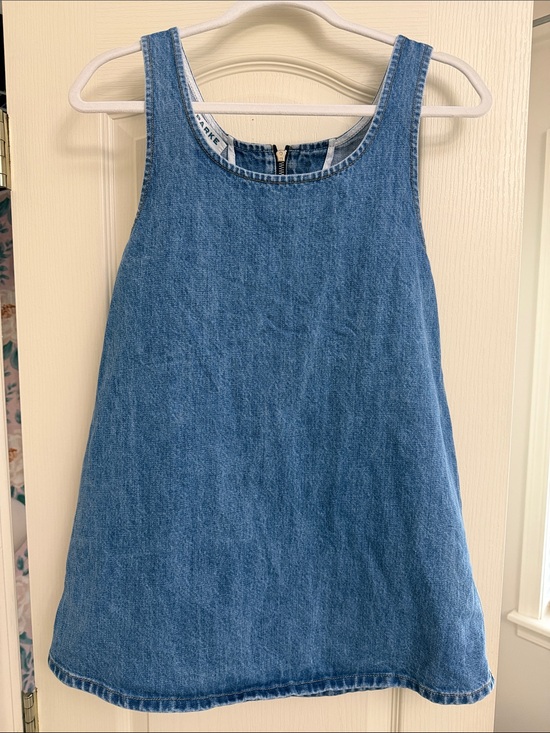 Parke Dresses & Skirts - PARKE Denim mini dress